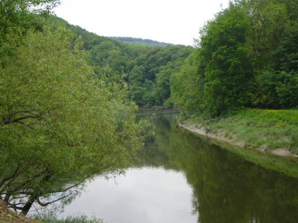 The River Wye near Tintern Parva